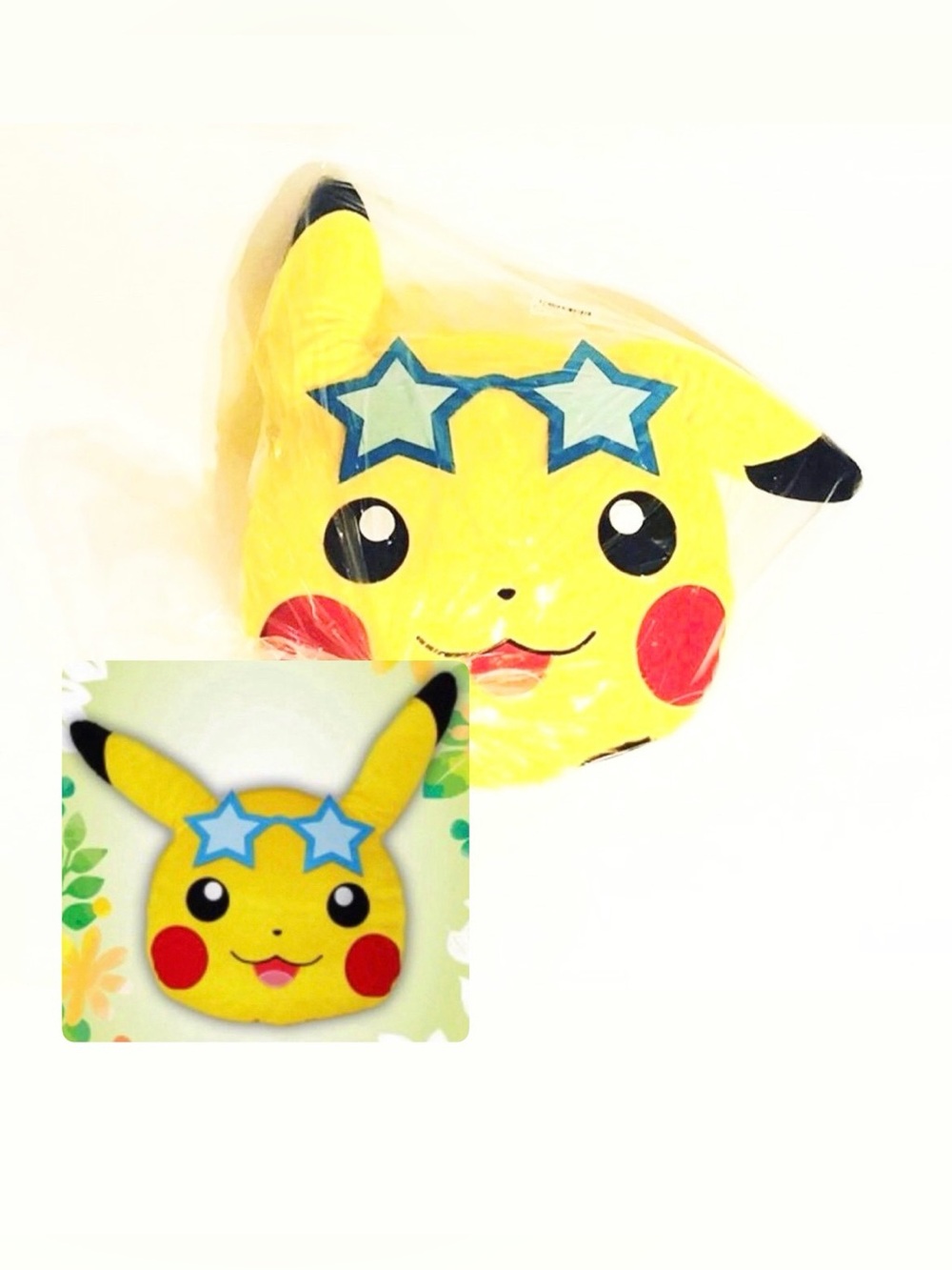 Pokemon Pikachu Sunglasses Plush Cushion